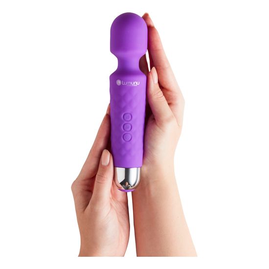 Lumunu Mini Wand Massager Kraftprotz (lila)