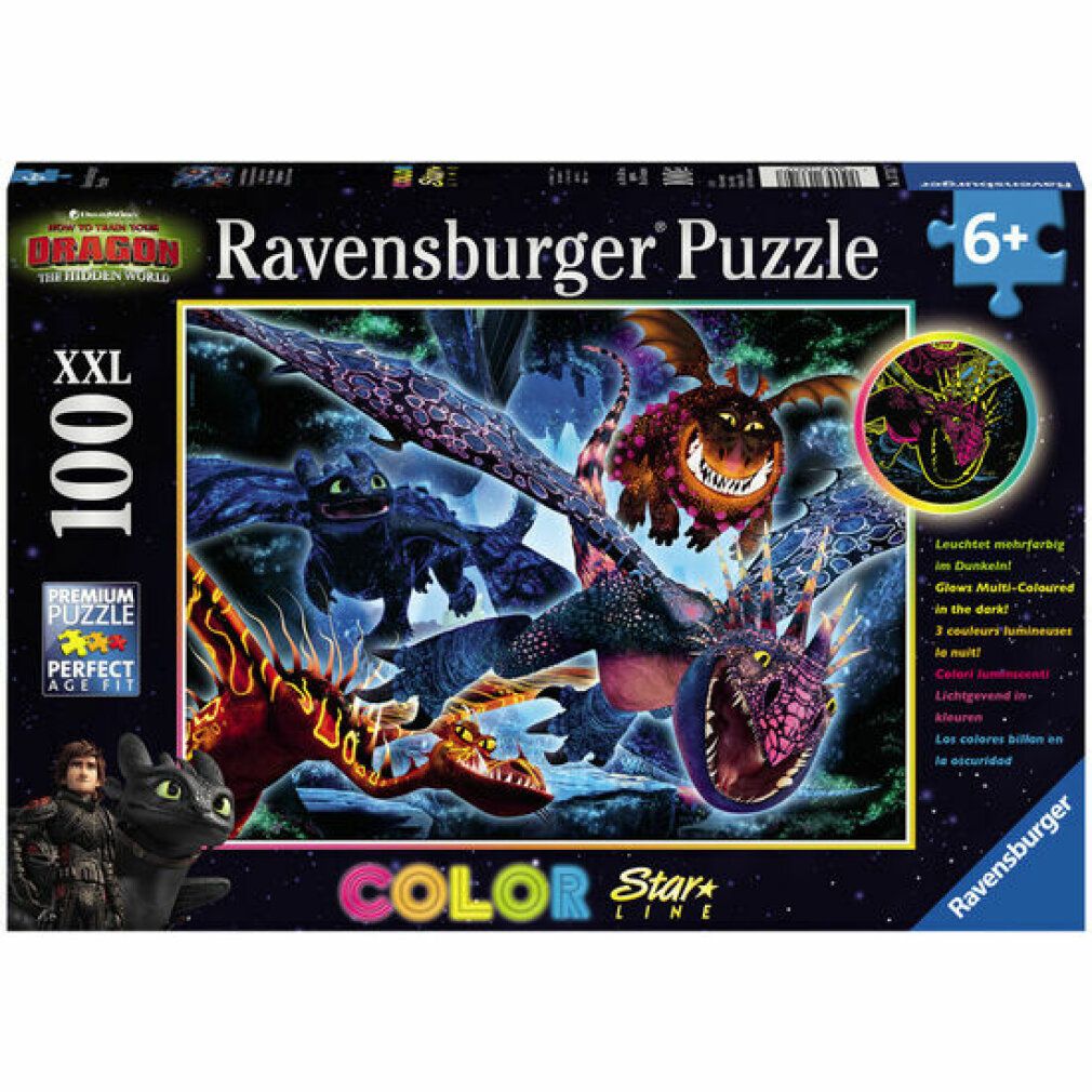 How to Train Your Dragon xxl Puzzle 100pcs