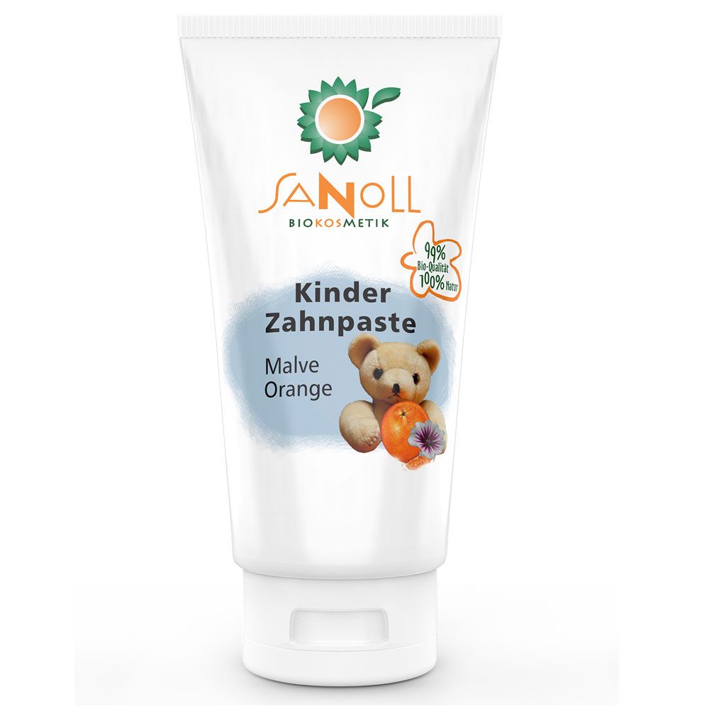 Sanoll Kinder Zahnpaste Malve-Orange 75 ml