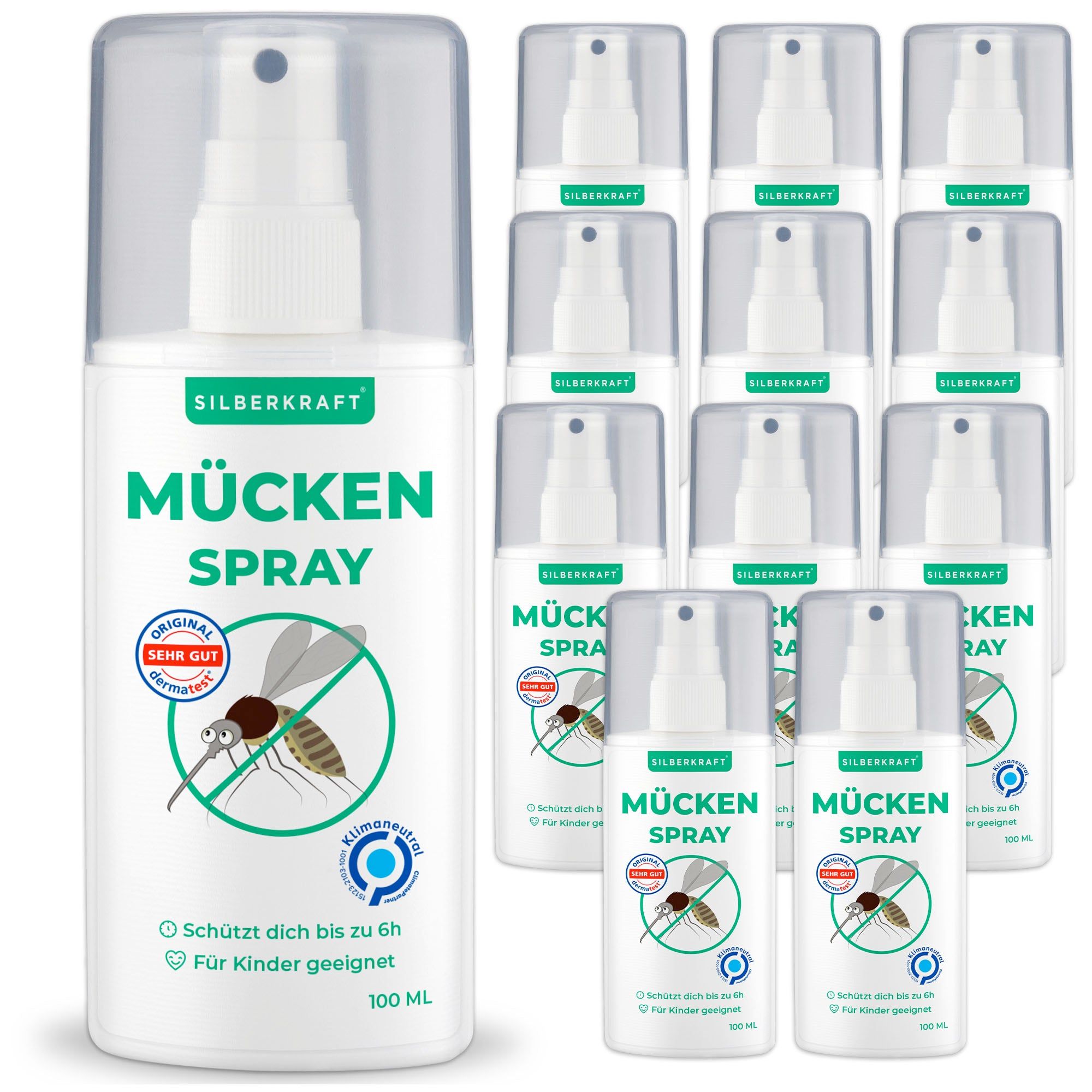 SILBERKRAFT Mückenspray