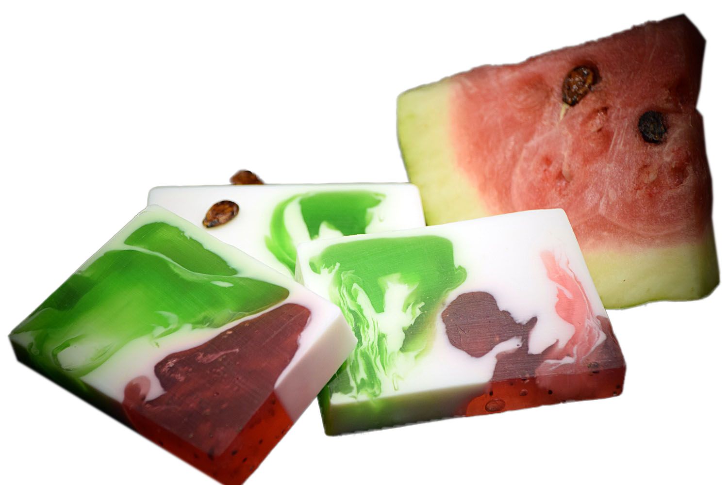 Nesbel Seife Wassermelone – fruchtig & frisch | Glycerin Ziegenmilch 100 g