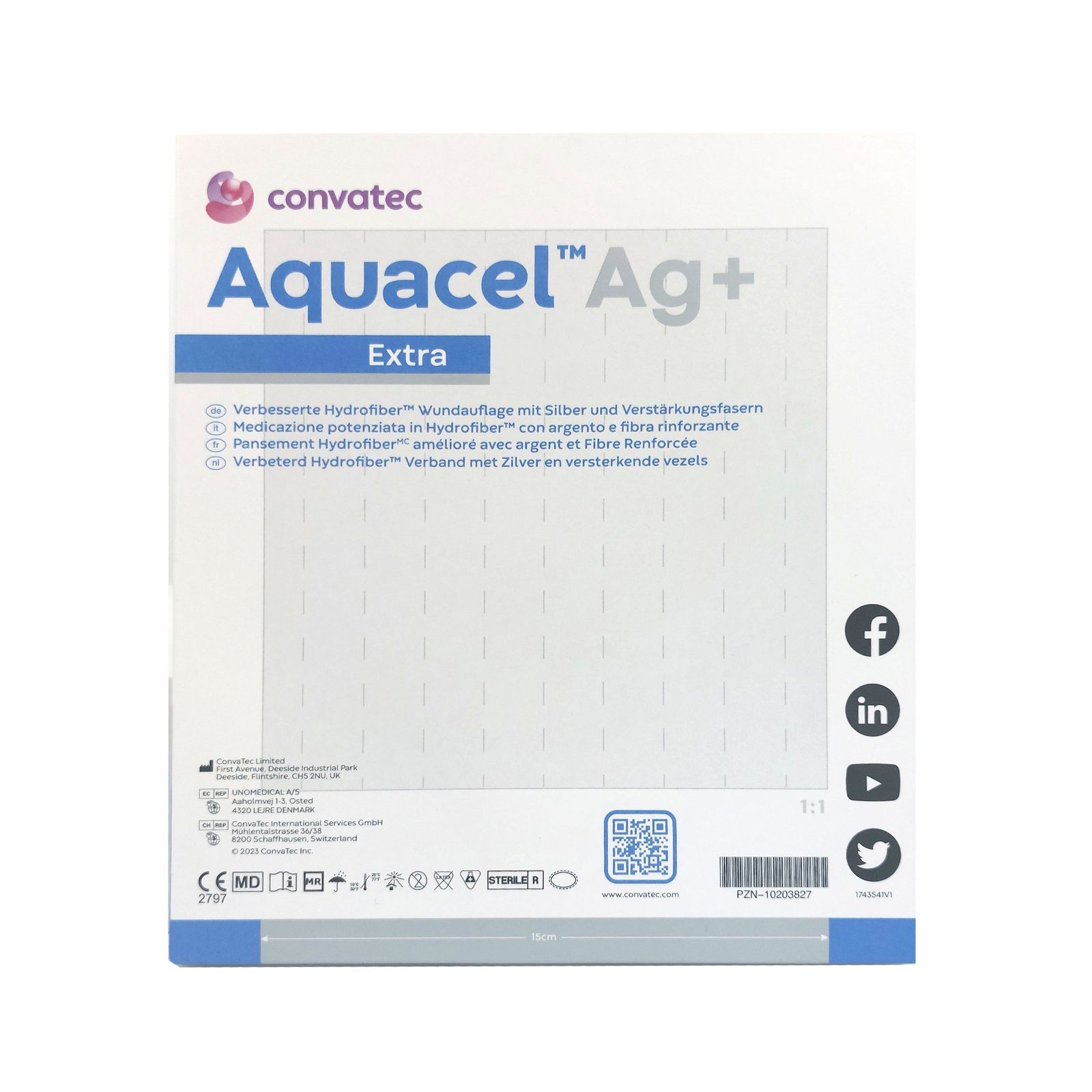 AQUACEL Ag+ Extra Kompressen