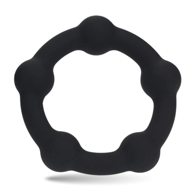 Penisring aus Silikon mit Stahlkugeln - Lovelyness 1 St