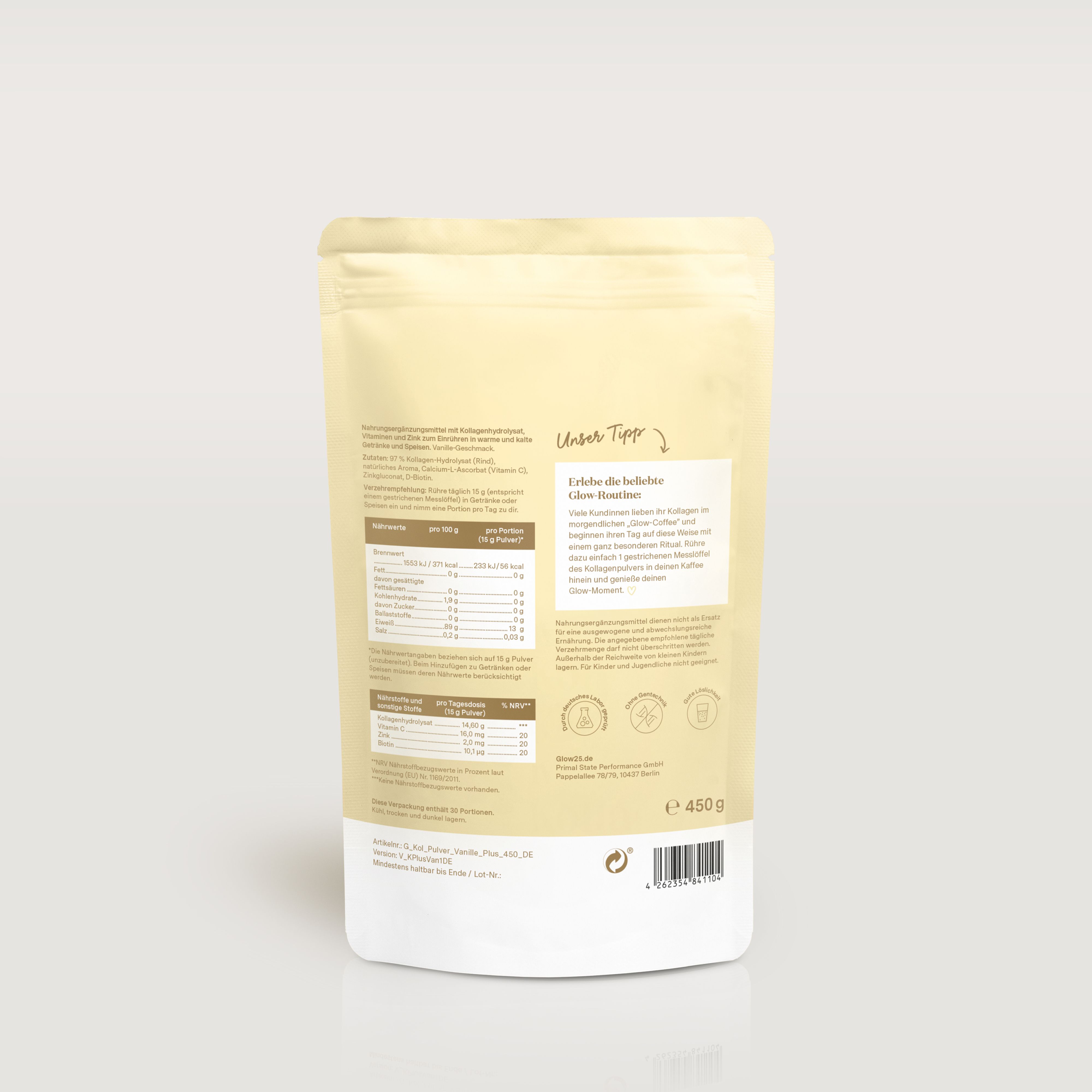 Glow25® Collagen Plus Typ Vanille