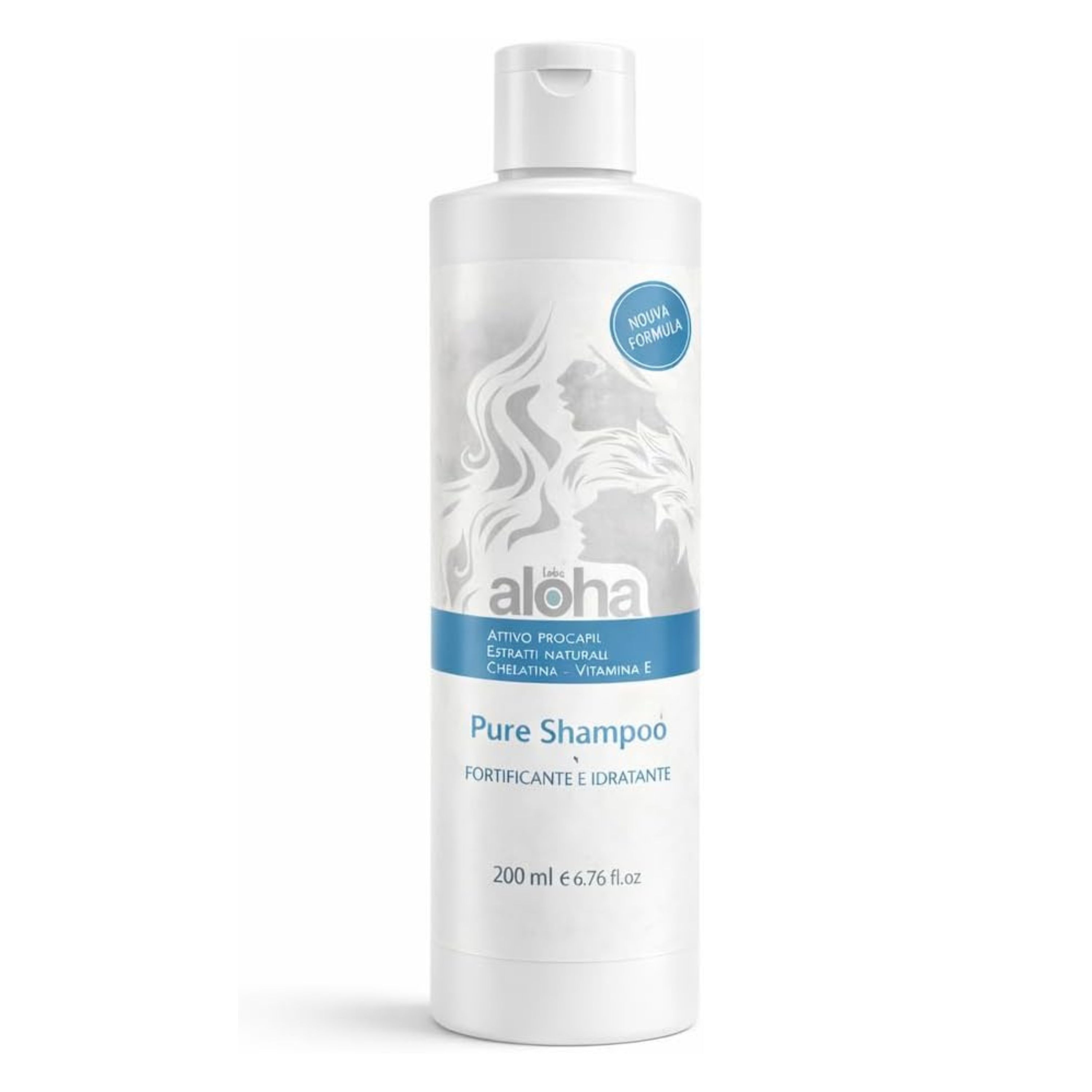 Aloha Labs Pure Anti-Haarausfall Shampoo mit Procapil, Biotin und Keratin – Feuchtigkeit