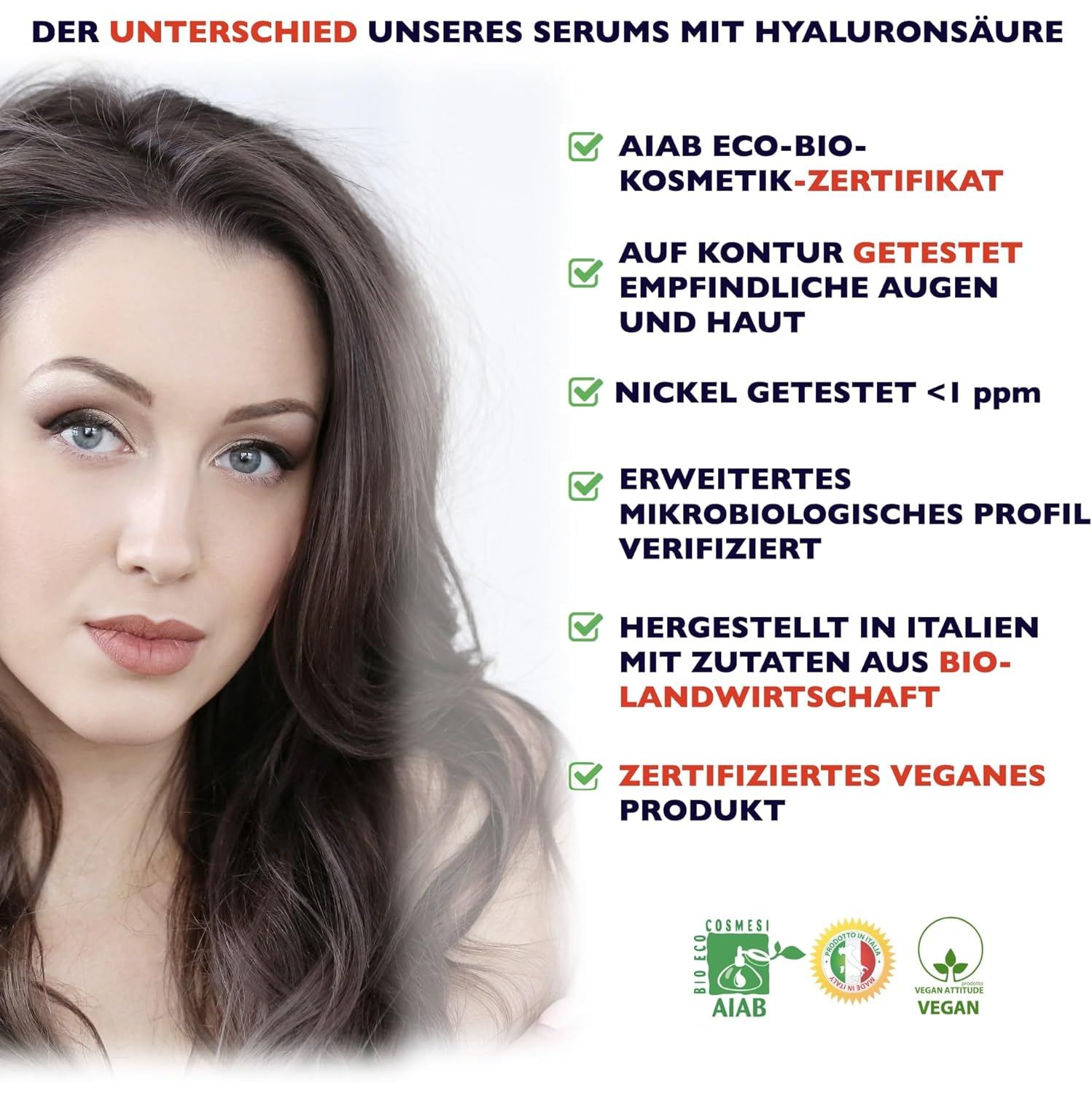 Florence HA3 Bio Hyaluron Serum Gesicht