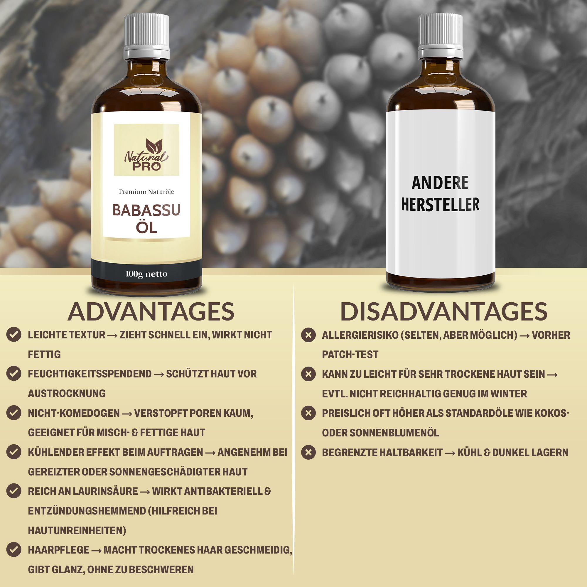 Natural Pro | Babassu Öl