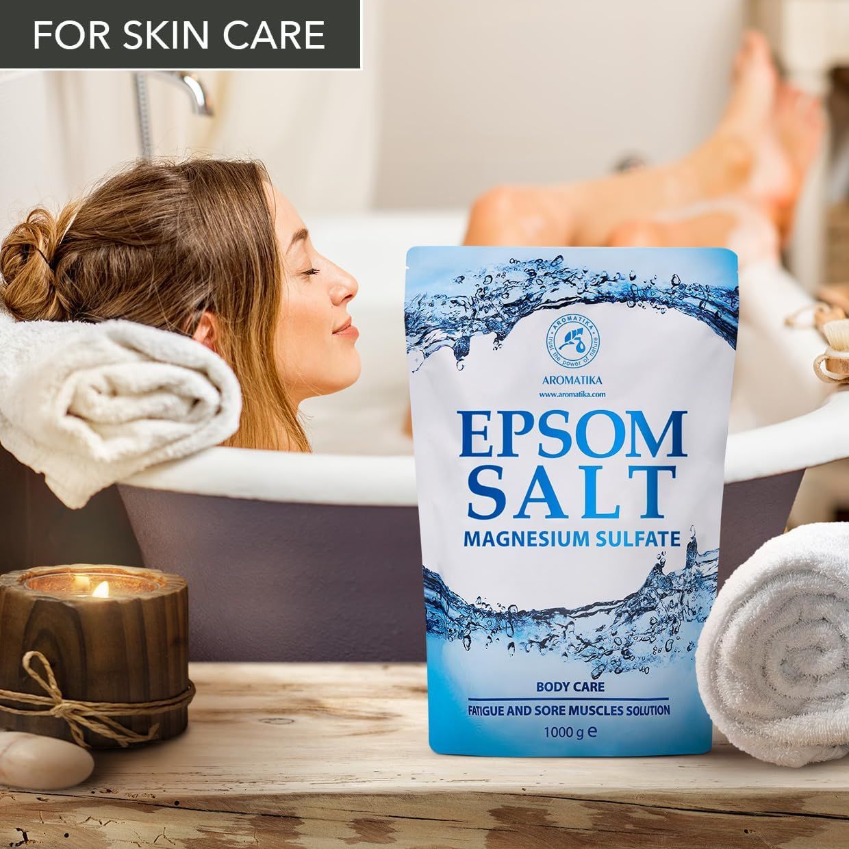 AROMATIKA  Epsom Salz Badesalz
