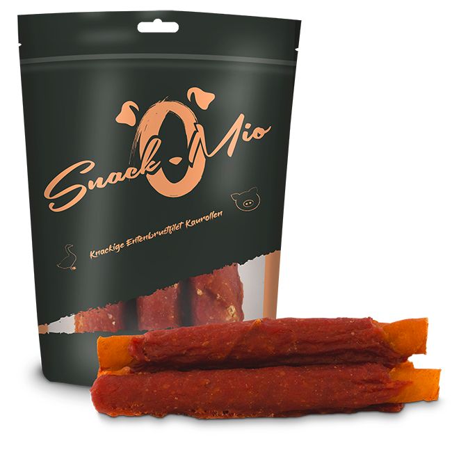 SnackOMio - knackige Entenbrustfilet Kaurolle