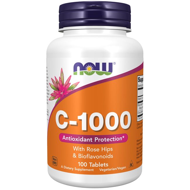 Now Foods Vitamin C-1000 mit Hagebutten 100 Pc