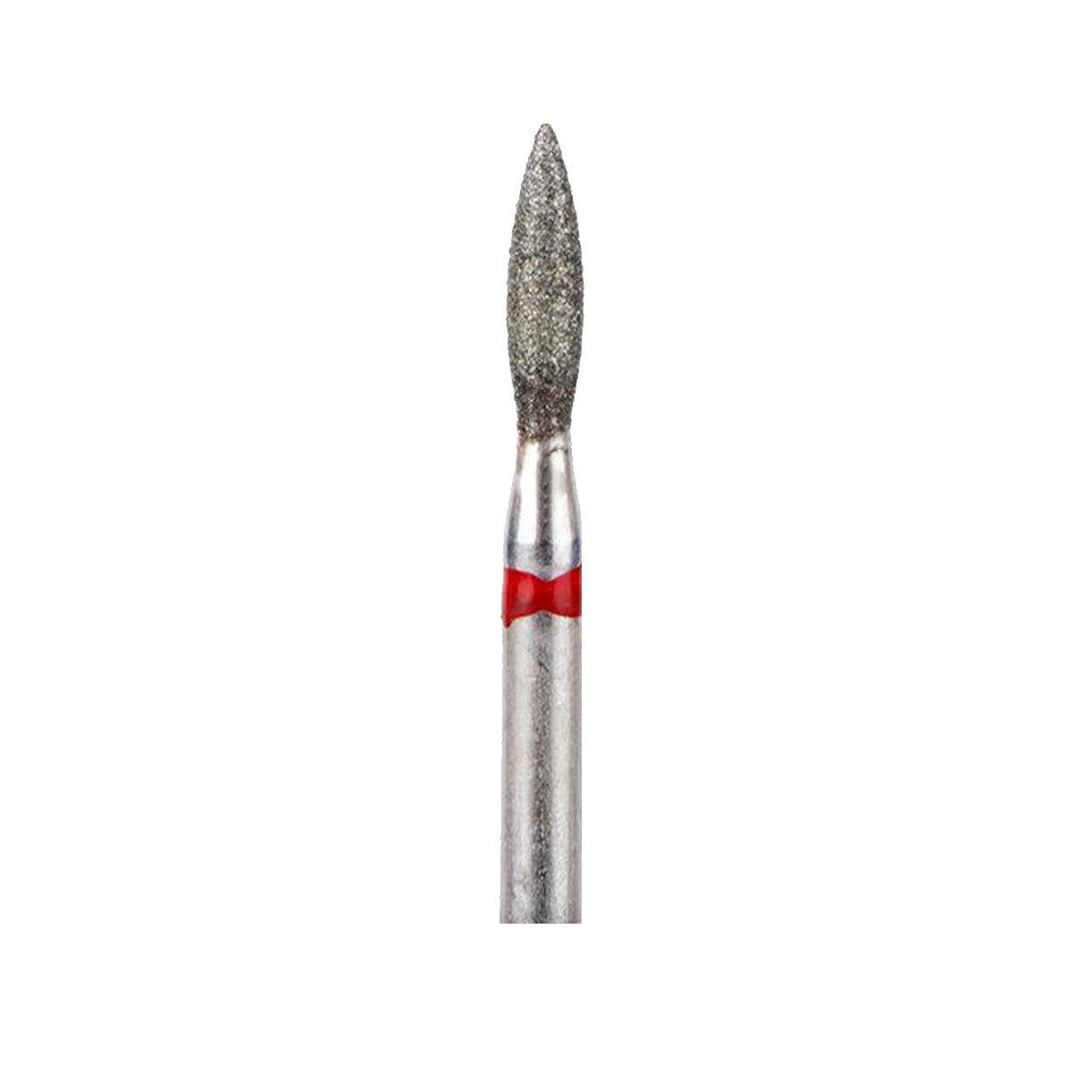 LCI Cosmetics - Punta LCI Diamantata a goccia MEDIA Dry Manicure - Bassa abrasività