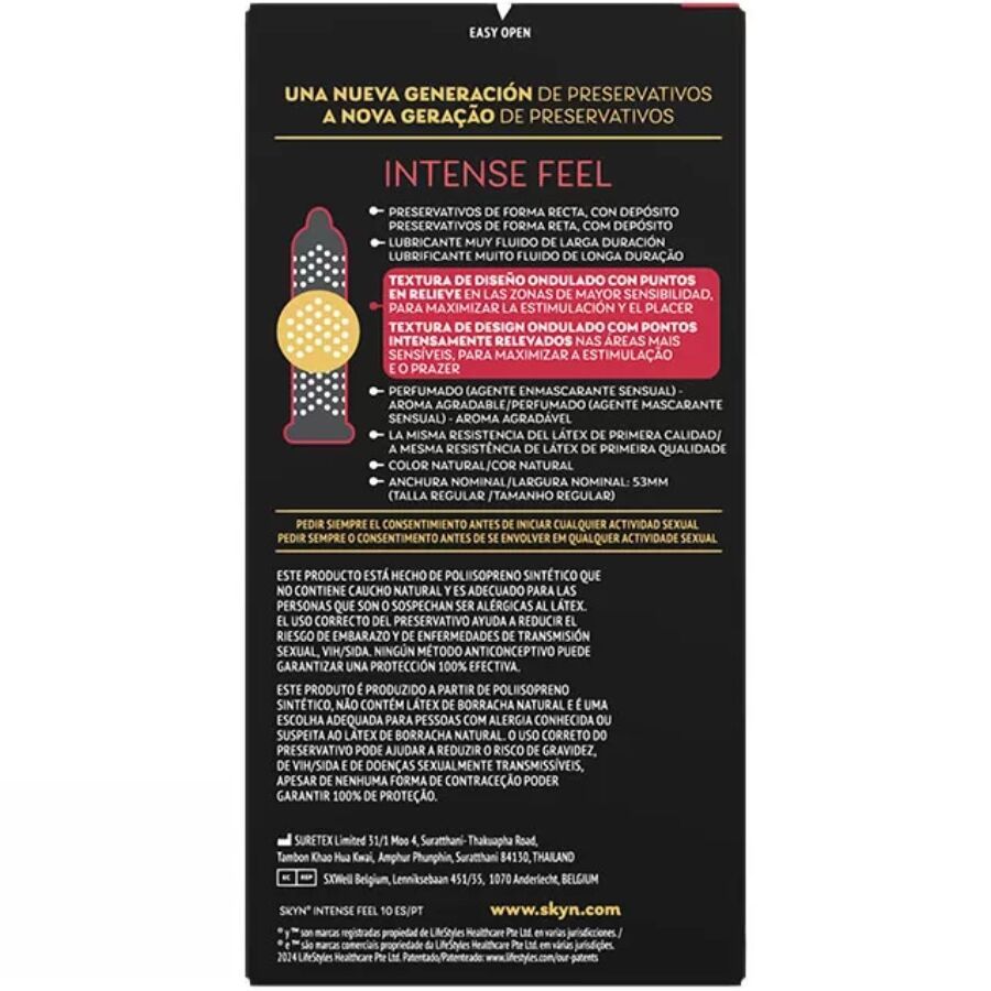 Skyn - Kondome - Intensiv mit Rippen