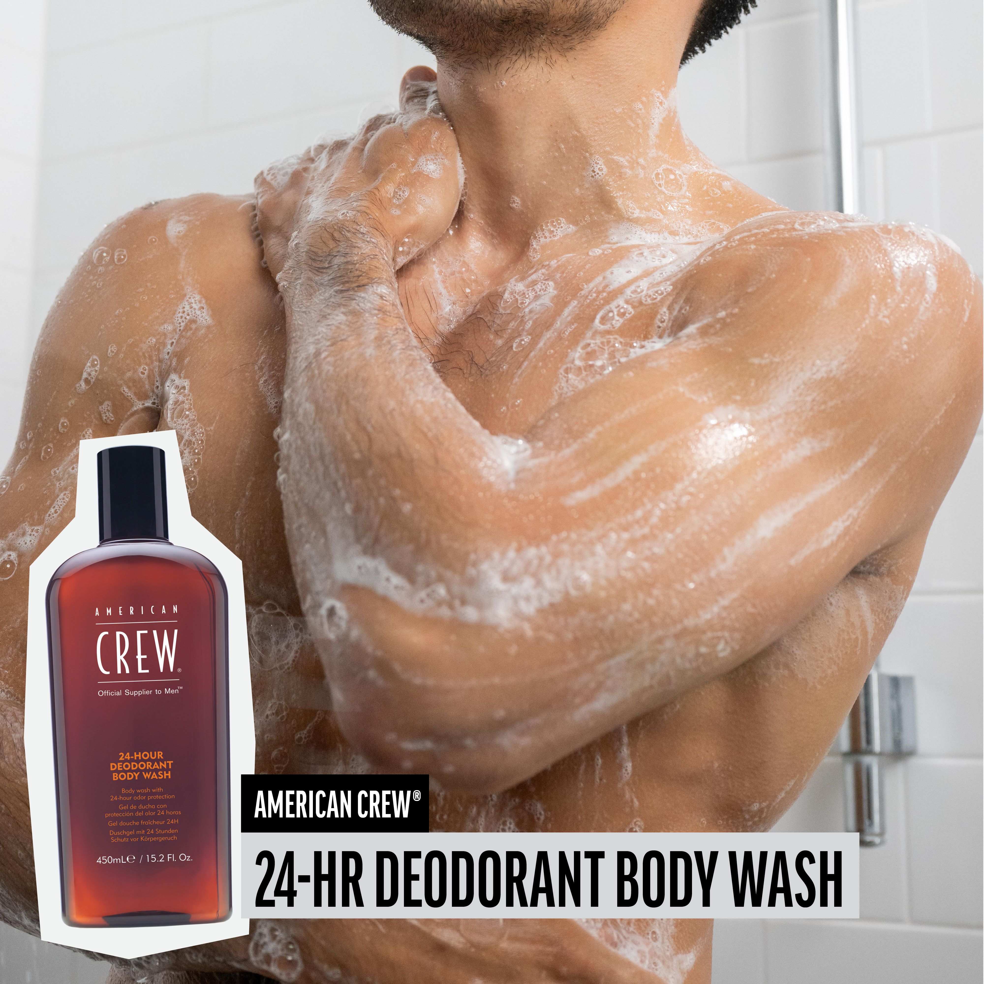 AMERICAN CREW 24hr Deodorant Bodywash Shampoo