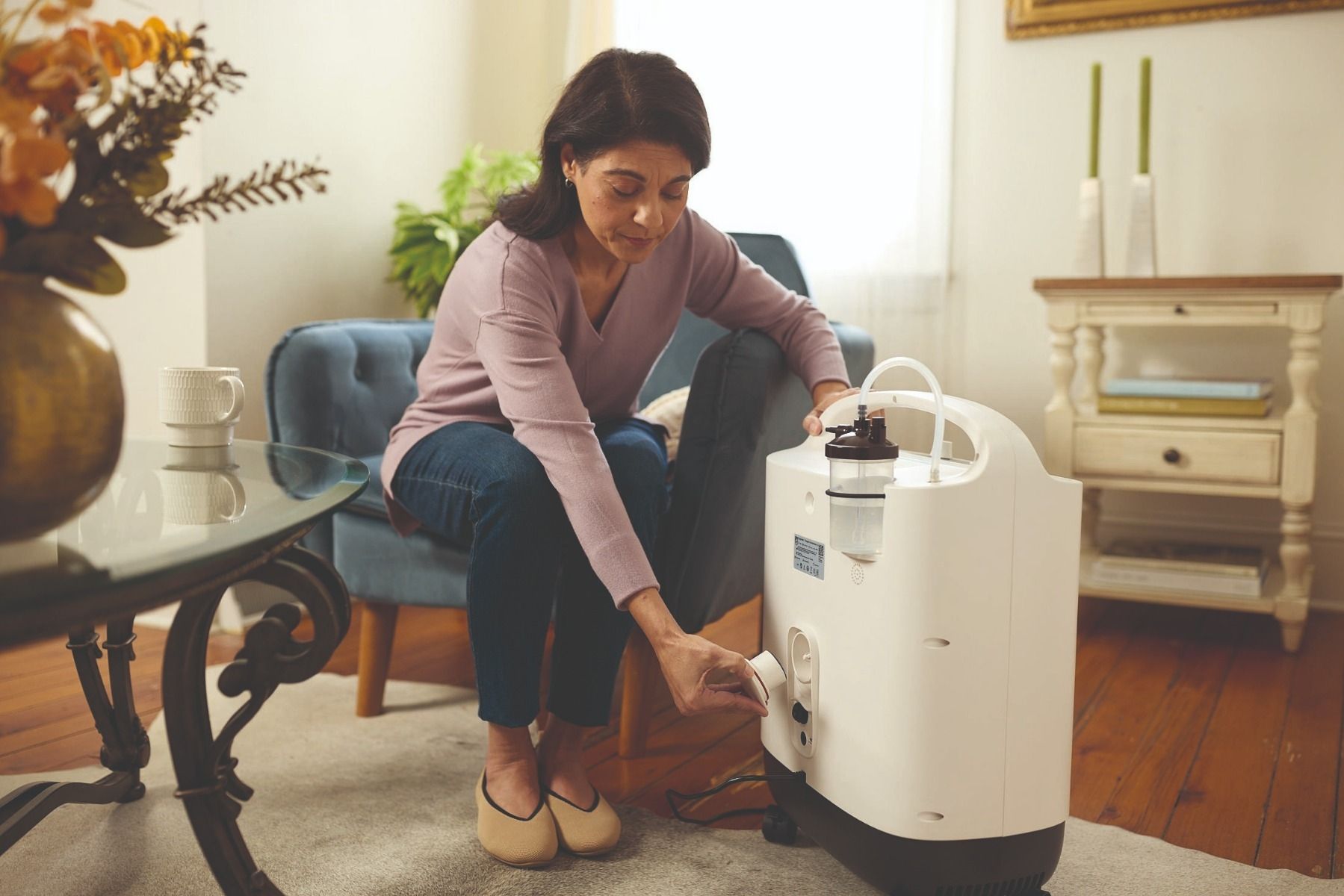 Philips Respironics Oxygenate 5 - stationärer Sauerstoffkonzentrator