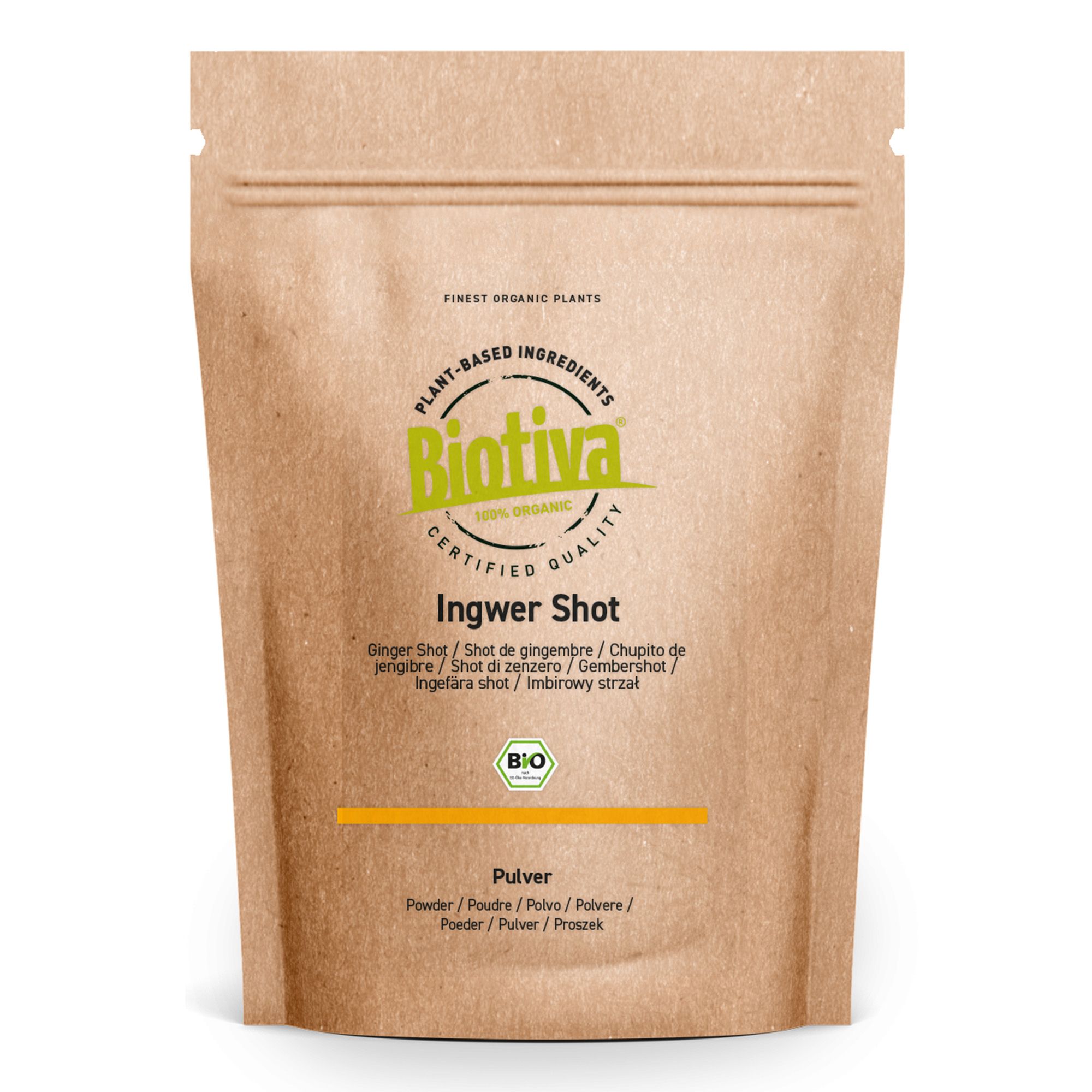 Ingwer Shot Bio 200 g Pulver