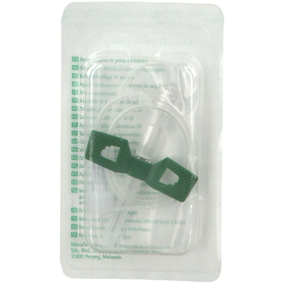 Venofix® Safety Venenpunkt 21 G 0,8x19 mm 30 cm grün