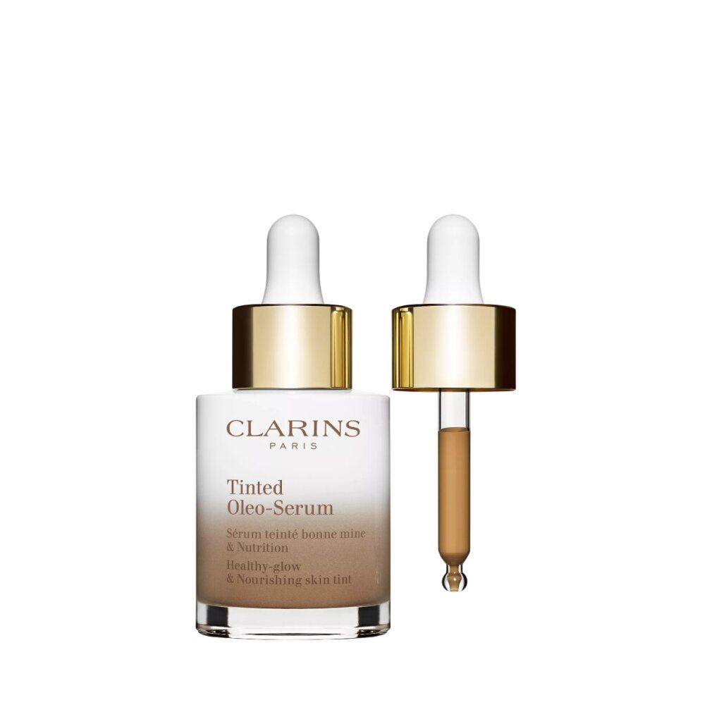 Clarins Tinted Oleo-Serum Flasche mit Pipette und separater Pipette, Farbton 05.