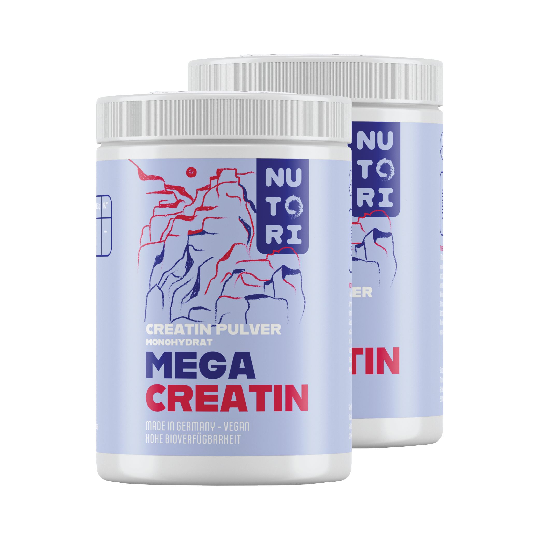 Nutori - MEGA CREATIN PULVER