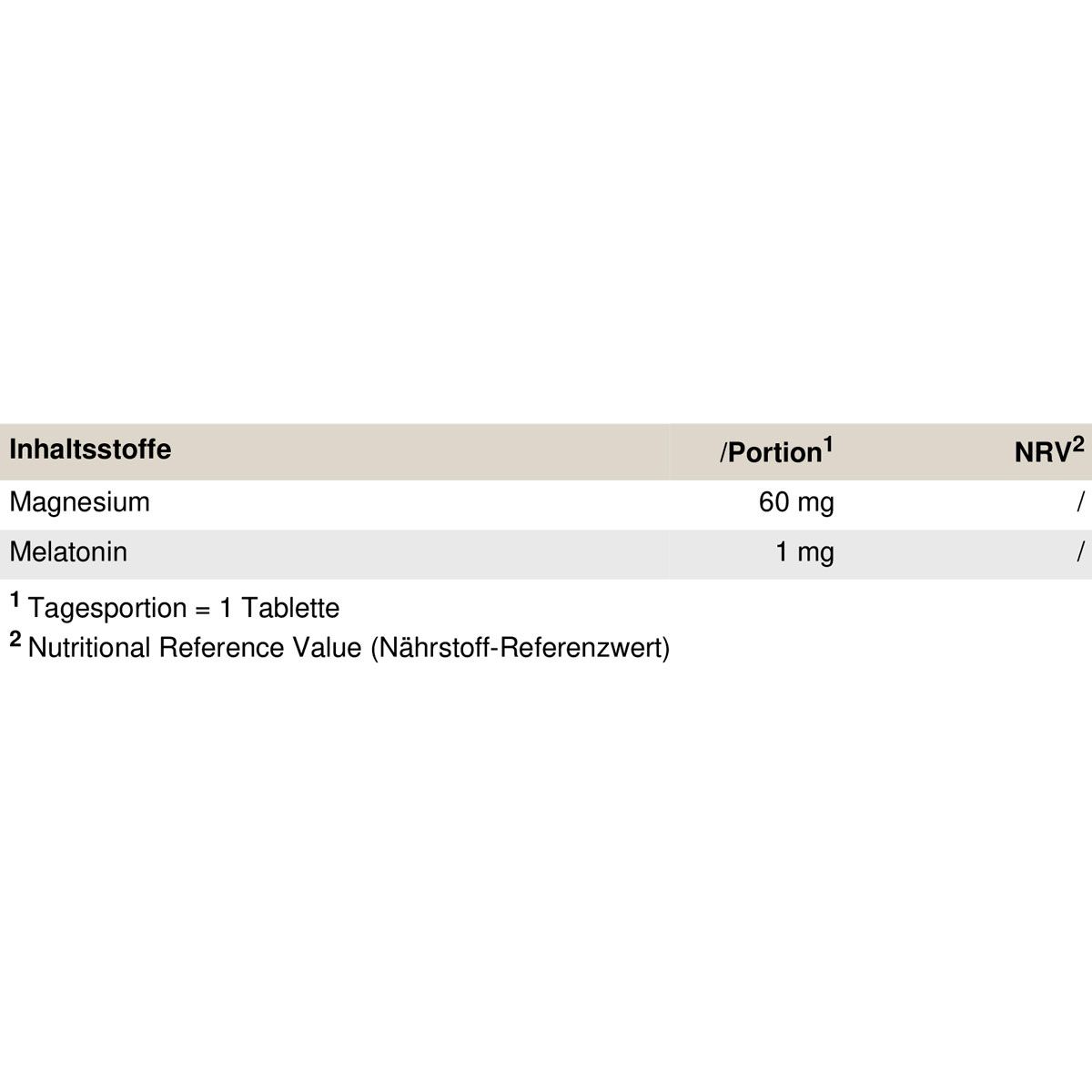 Peak Melatonin 0,9 kg Tabletten