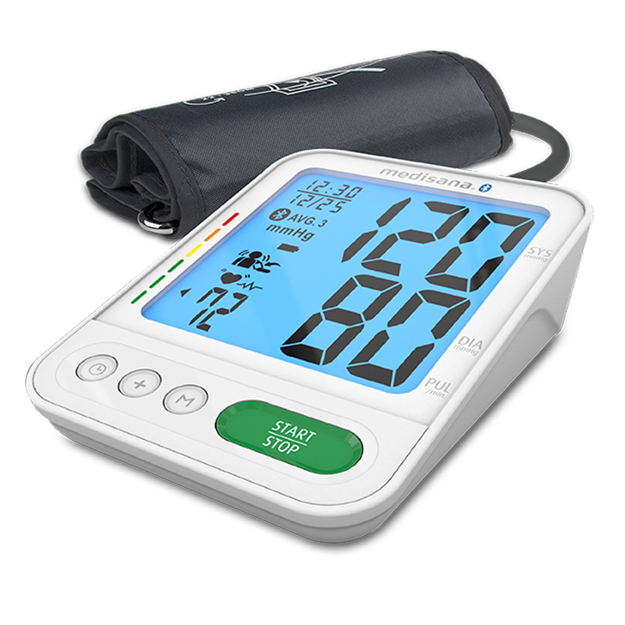 medisana BU 584 connect OberarmBlutdruckmessgerät, präzise Blutdruck und Pulsmessung mit