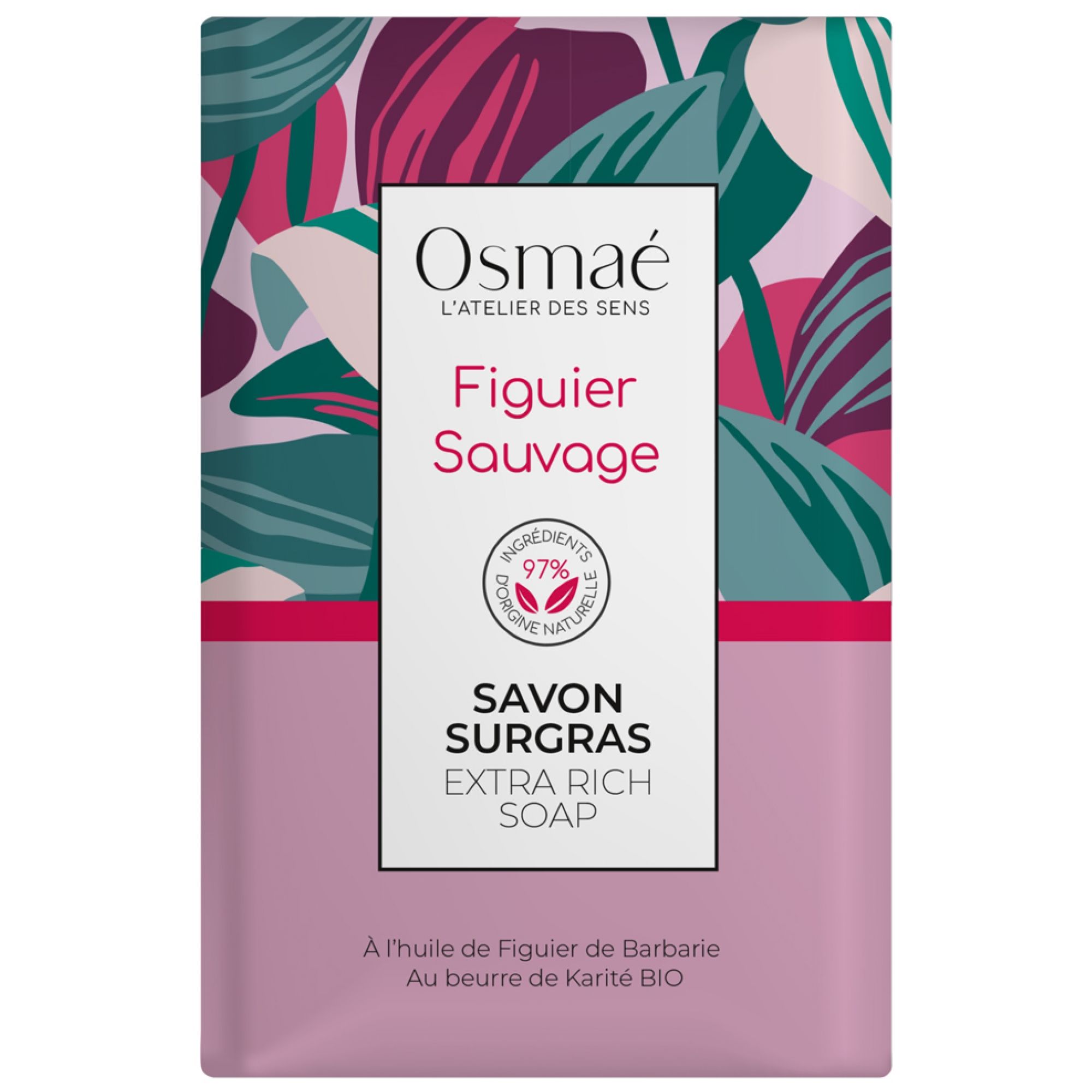 Osmaé Rückfettende Seife Figuier Sauvage 10,4x7x2,7 cm