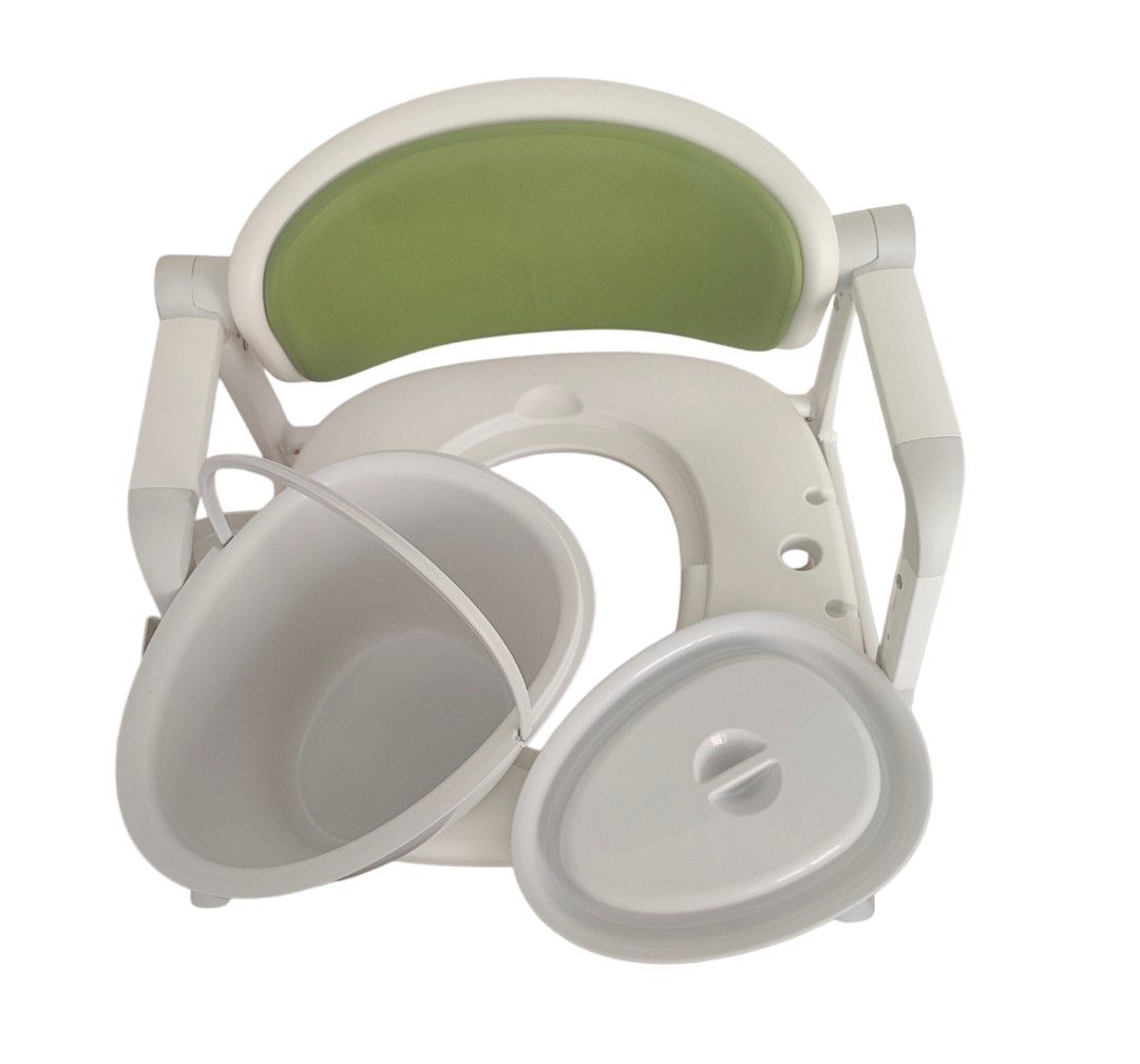 Versa Sitz- und Toilettenstuhl grün