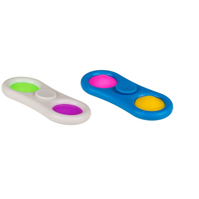 Out of the Blue Pop Toy Fidget Spinner, Oval