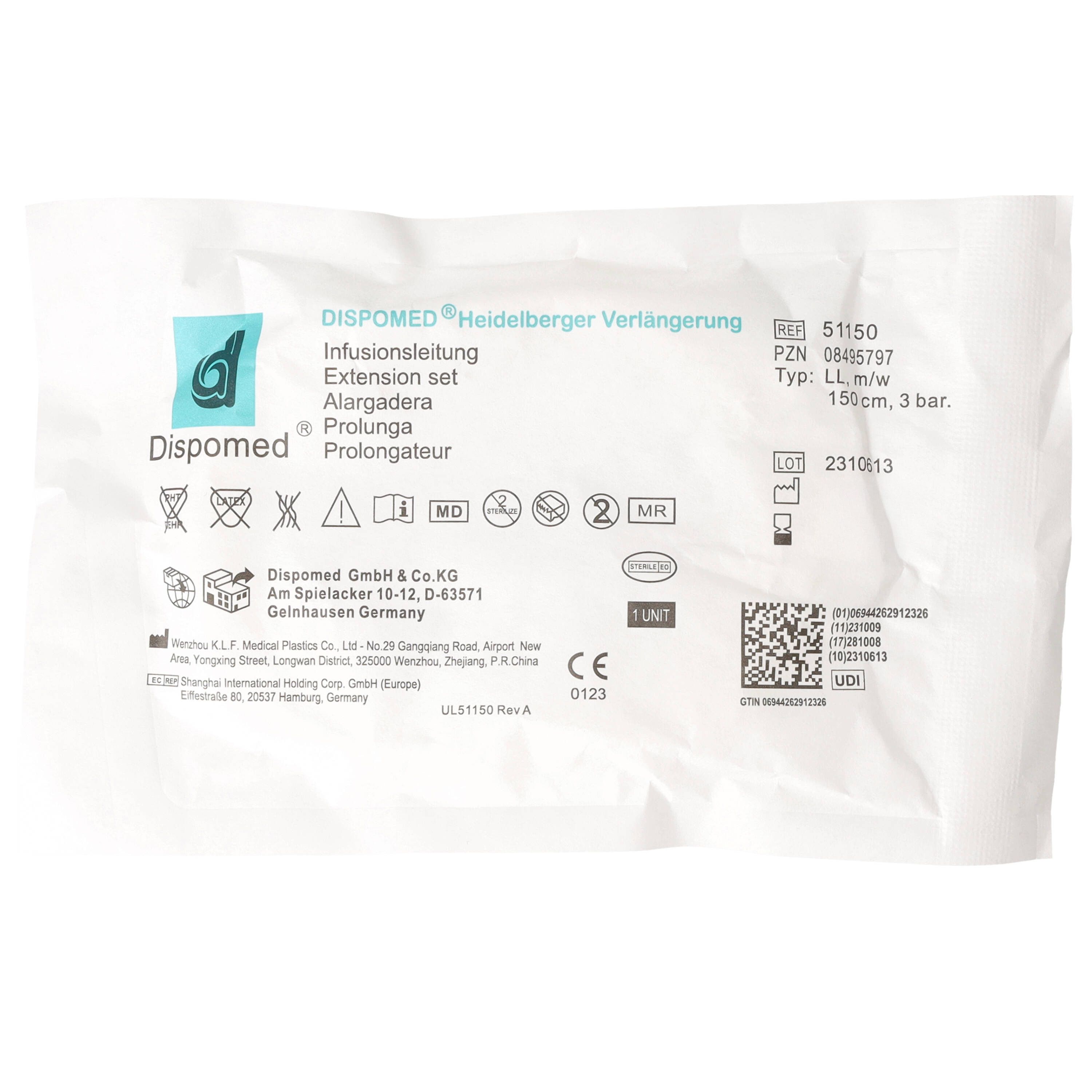 Dispomed Heidelberger Verlängerung 150 cm