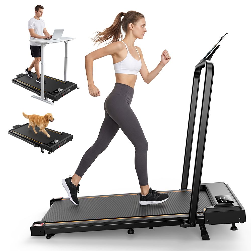 FT41 Klappbares Laufband fürs Homeoffice, LED-Display & Fernbedienung