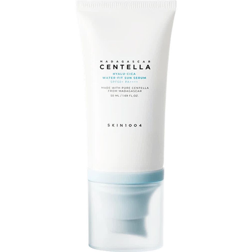 SKIN1004 Hyalu-Cica Water-Fit Sonnen-Serum Tube mit Pumpspender, 50ml.