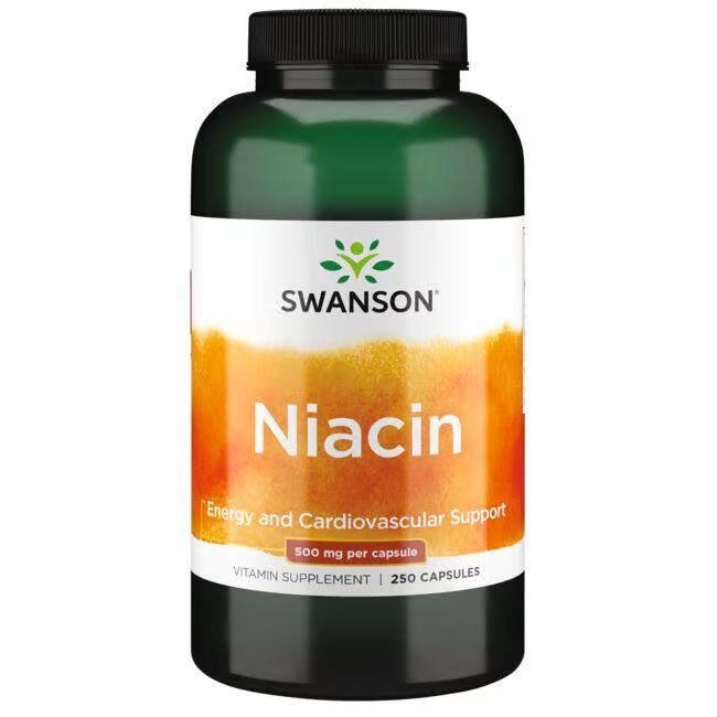 SWANSON Niacina - Vitamina B3 500 mg
