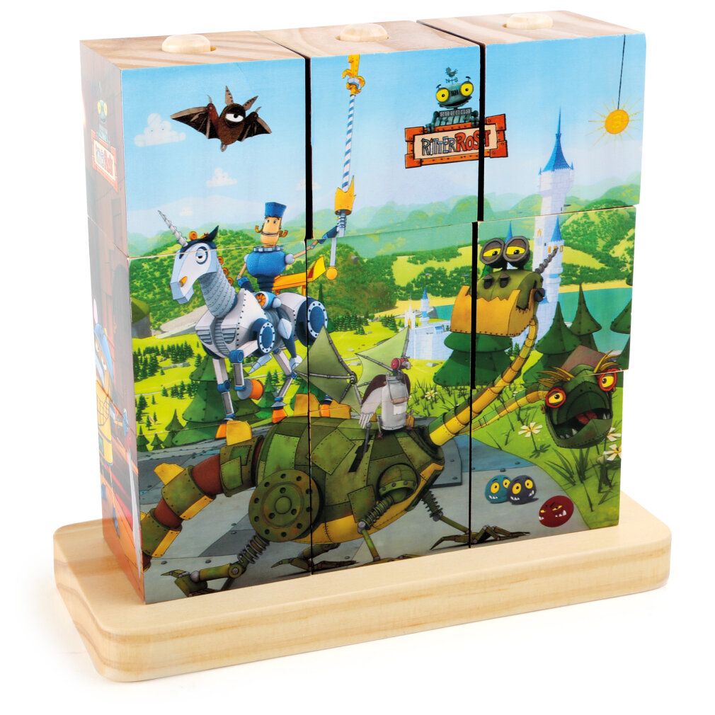 Ritter Rost Steck-würfelpuzzle