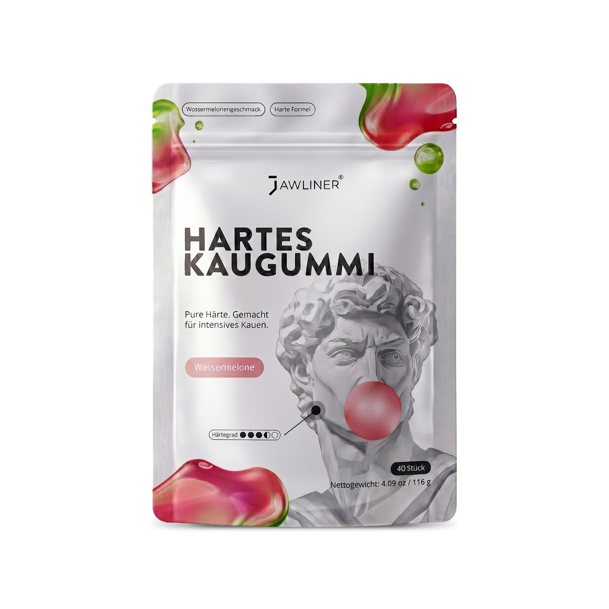 JAWLINER Hard Gum Watermelon
