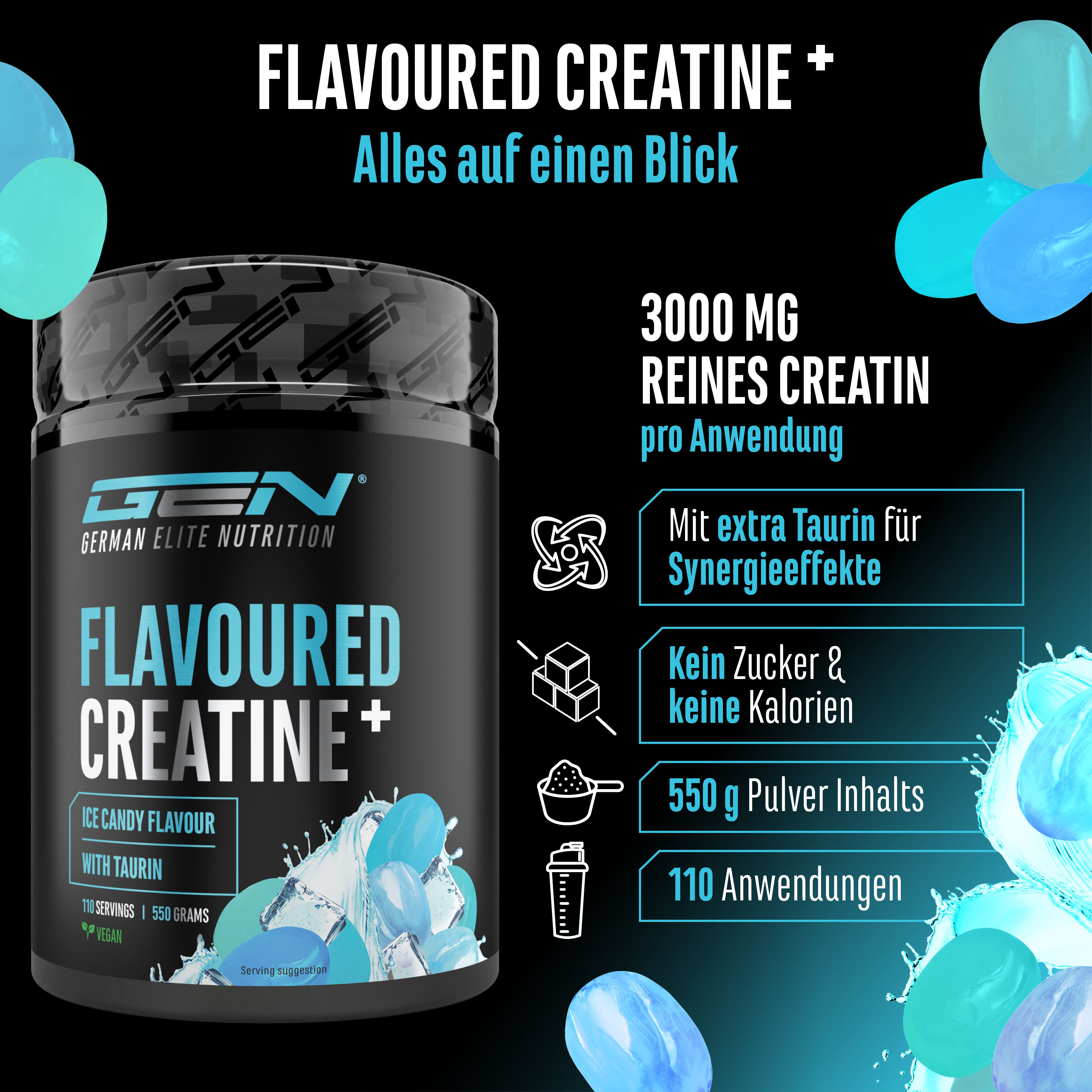 GEN Flavoured Creatine+