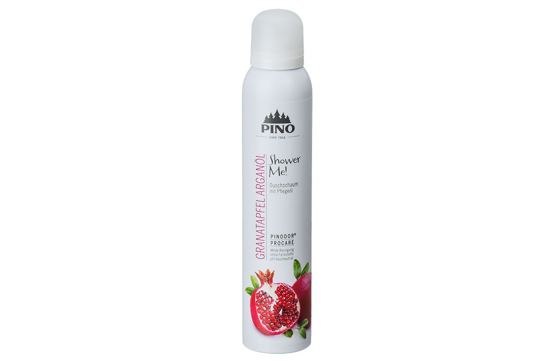 Pino Shower Me Duschschaum Granatapfel Arganöl 200 ml