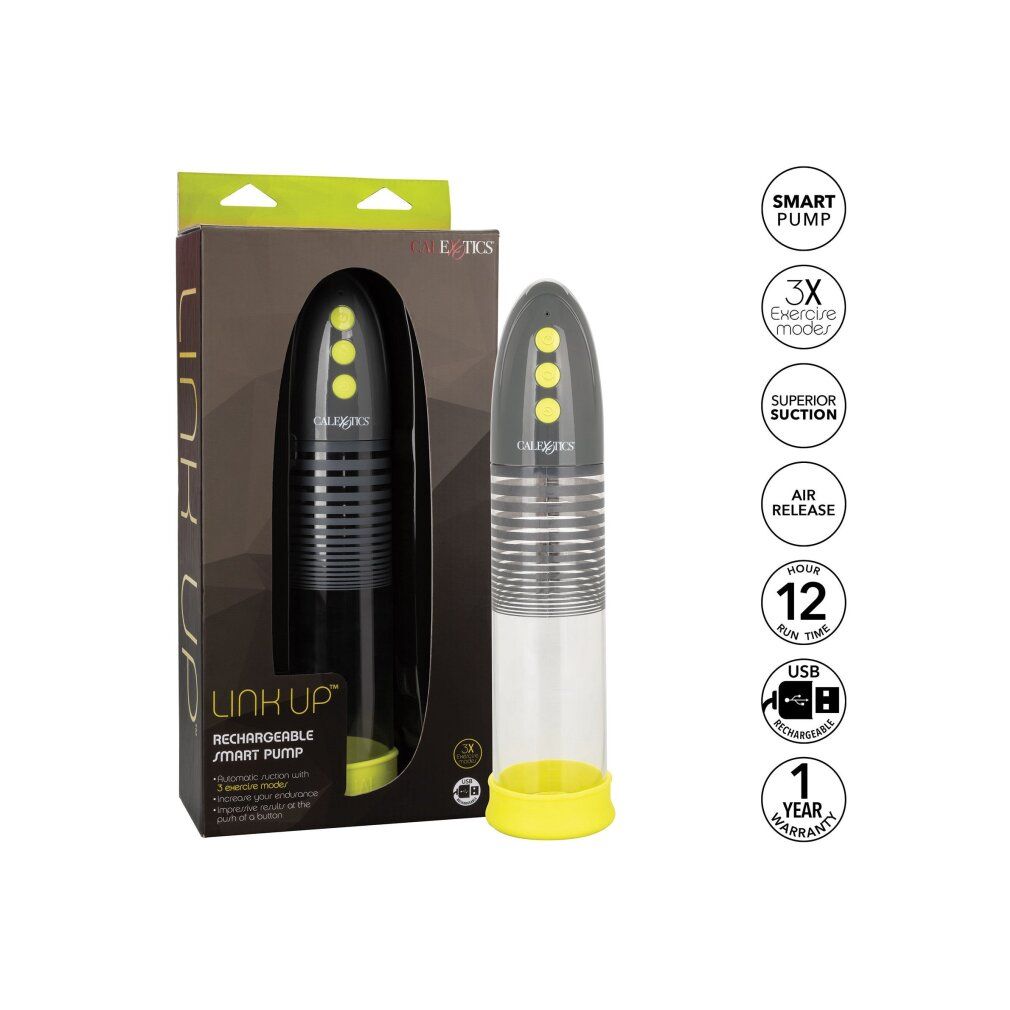 Link Up Wiederaufladbare Pumpe Schwarz 1 St