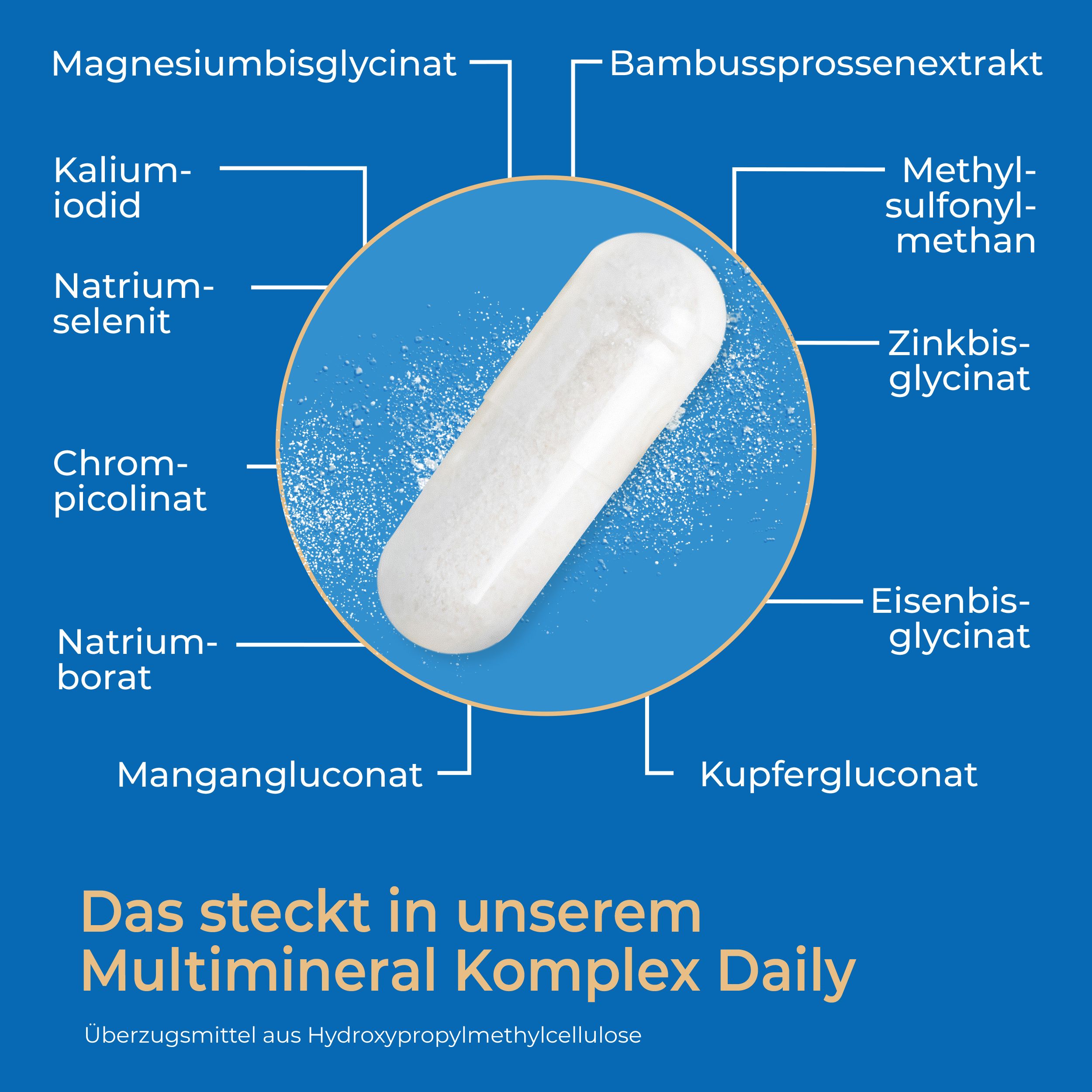 Viktilabs Multimineral Komplex Daily: Deine tägliche Quelle für Mineralstoffe