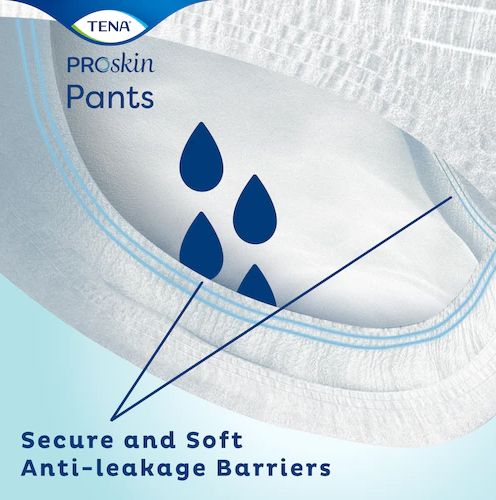 TENA 4X14 Stück ProSkin Pants Plus Inkontinenz-Pants M mittlere bis schwere Blasenschwäche