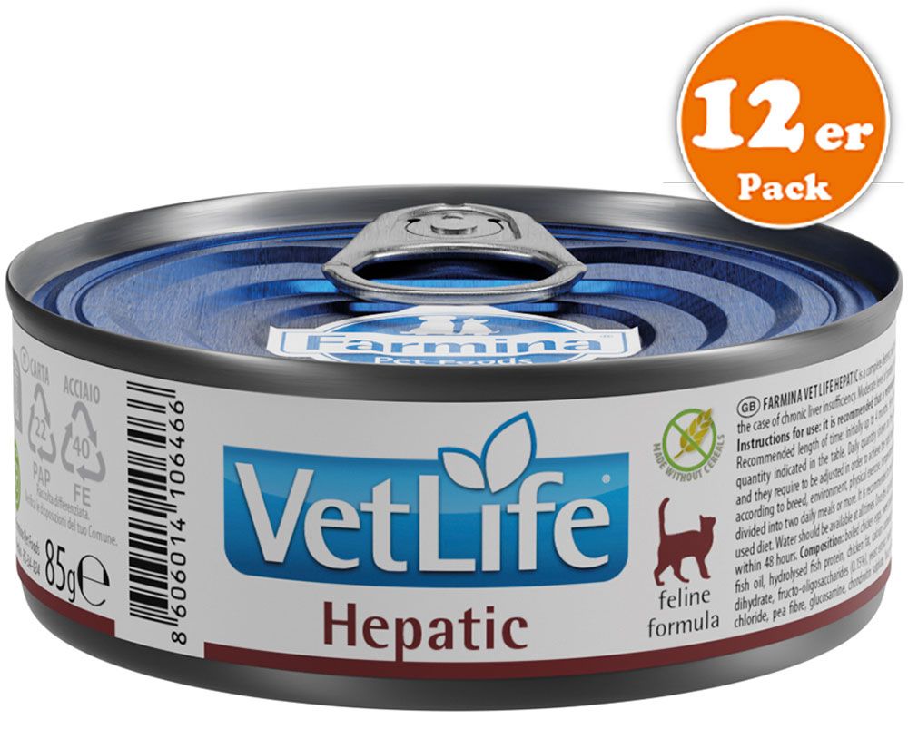 Farmina Vet Life Hepatic Nassfutter für Katzen