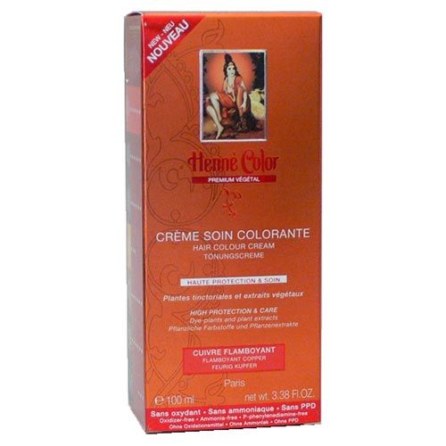 Henné Color Premium Végétal Flamboyant Copper Tönungscreme