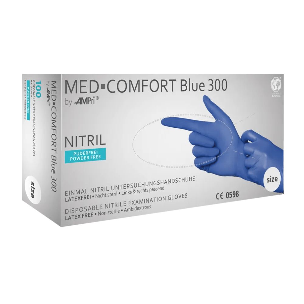 Med-Comfort Blue 300 100 St Handschuhe