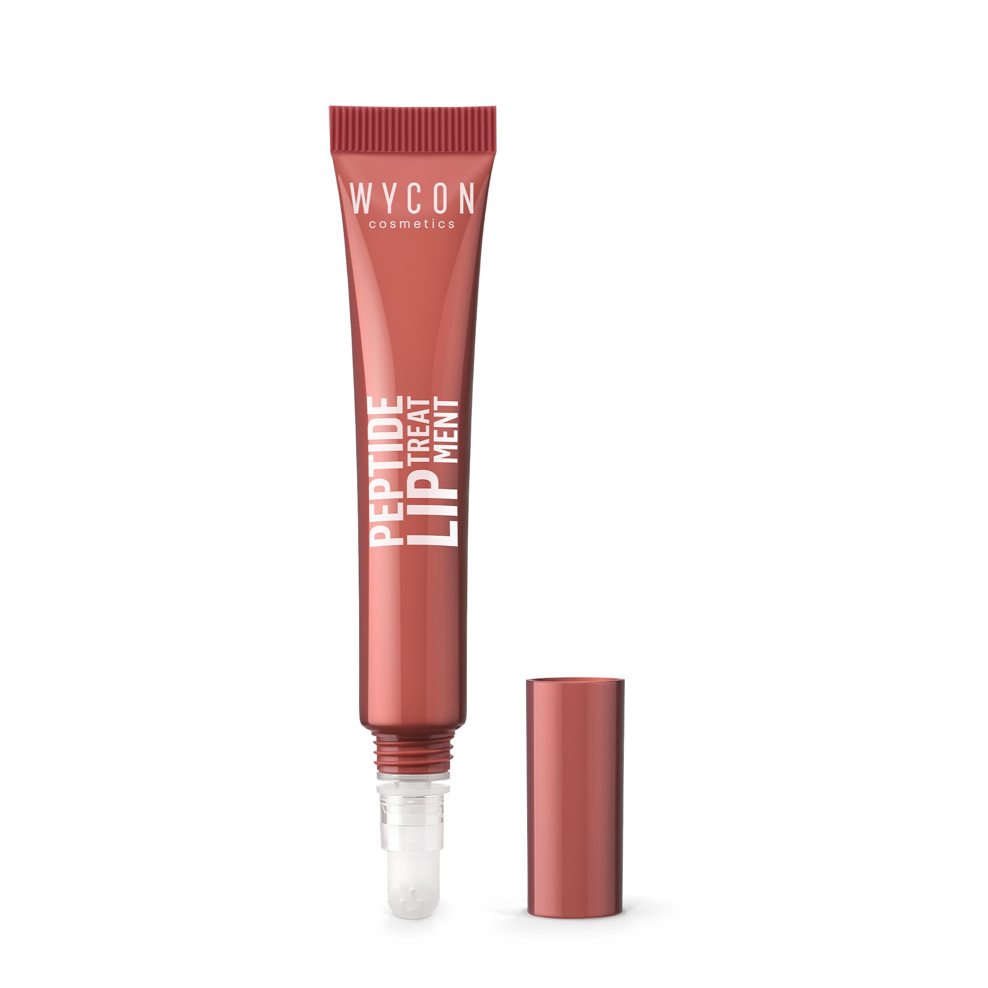 WYCON cosmetics PEPTIDE LIP TREATMENT Trattamento labbra effetto volume e luce 09 PEACHY