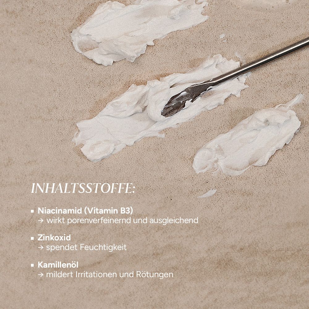 JUNGLÜCK Pickelpaste - Anti Pickel Creme, mit Zink und Niacinamid