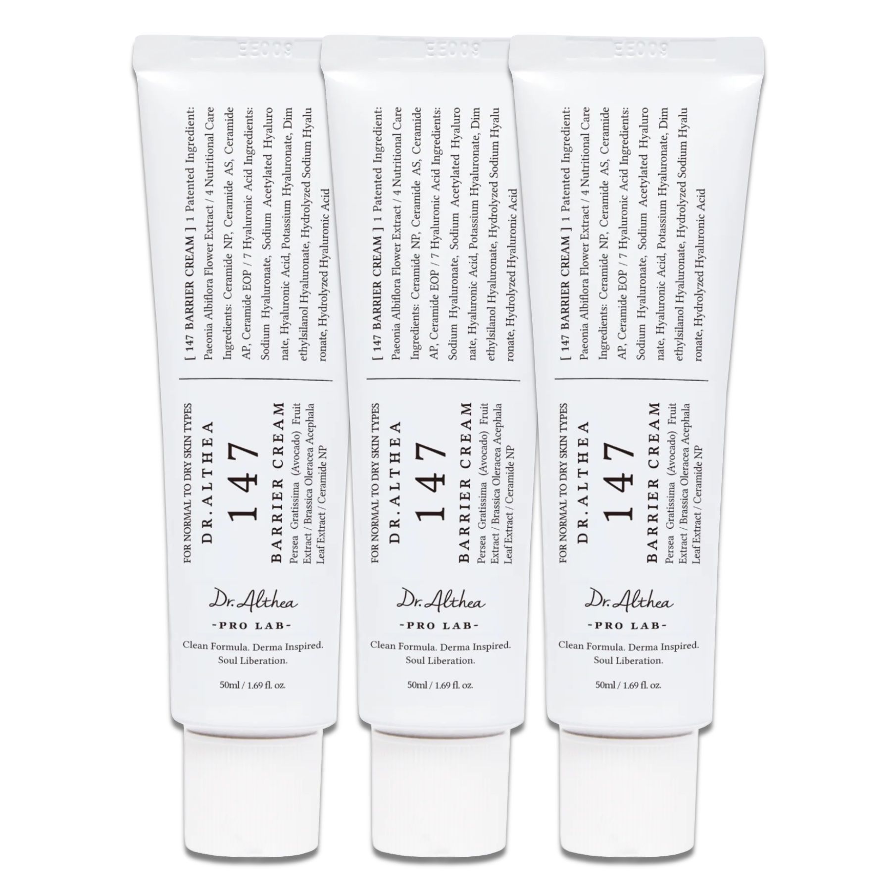 Dr. Althea 147 Barrier Gesichtscreme für Hautpflege 3x50 ml Tagescreme