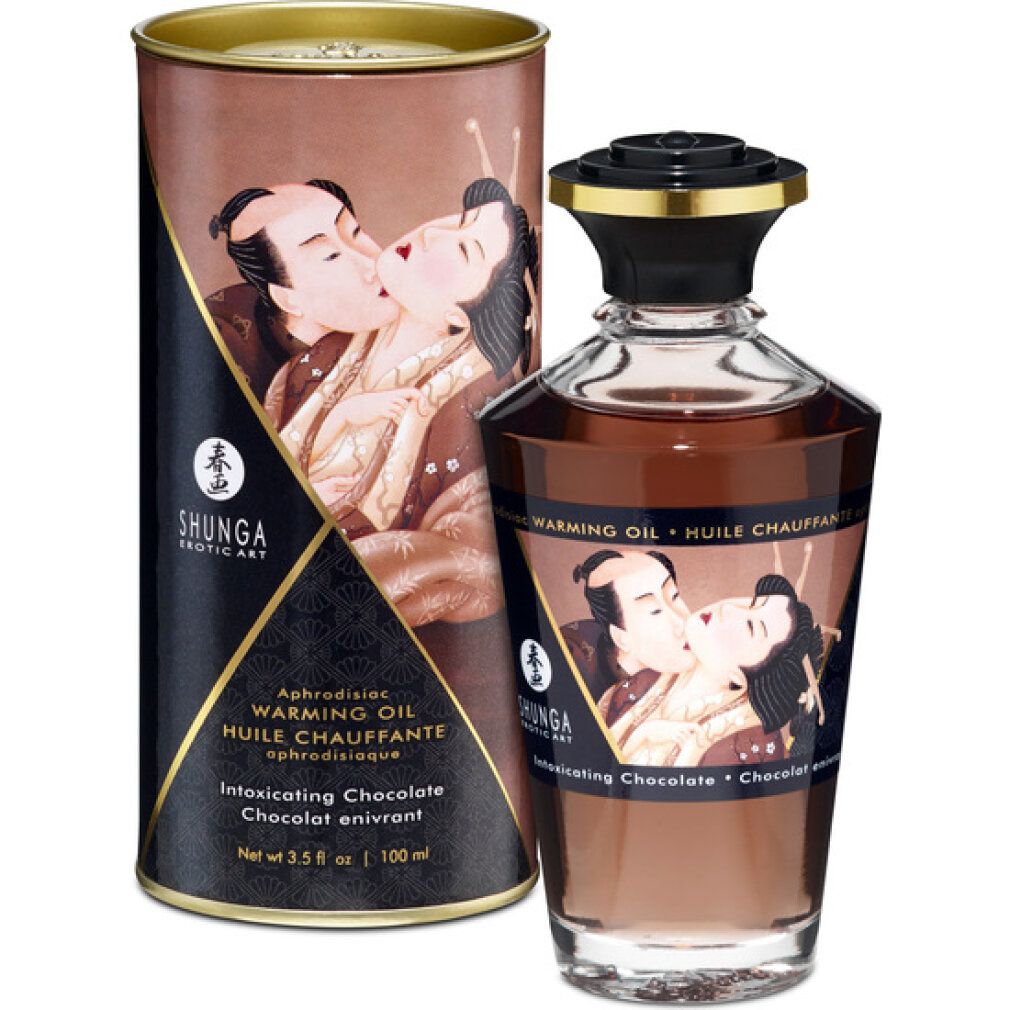 Shunga - Massageöl mit Aroma Schokolade