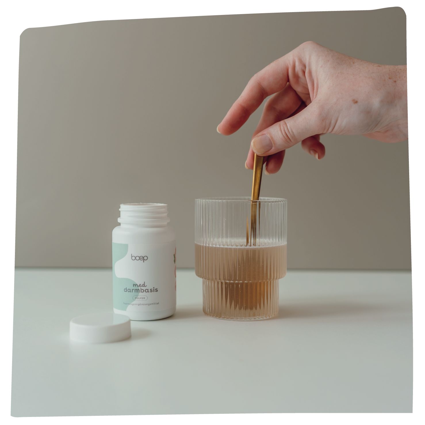 das boep med Darmbasis Pulver