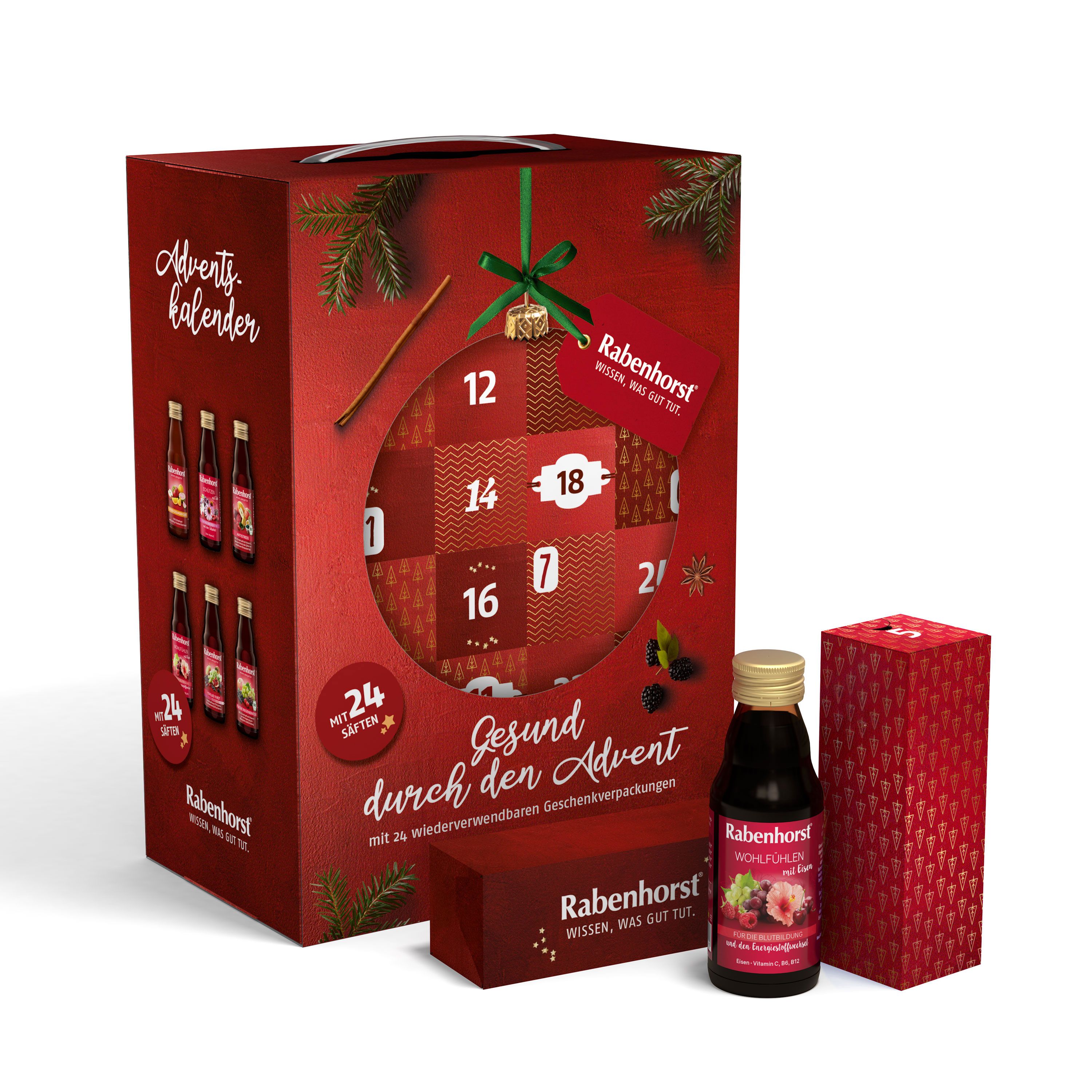 RABENHORST Saft Adventskalender 2026