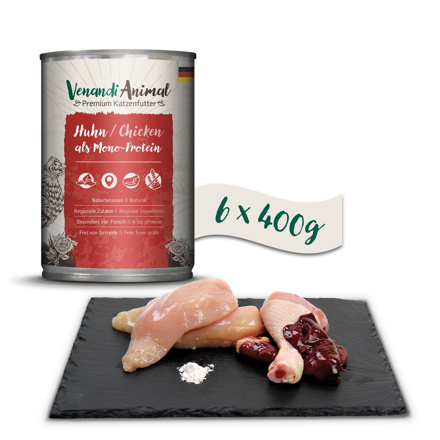 Venandi Animal - Huhn als Monoprotein