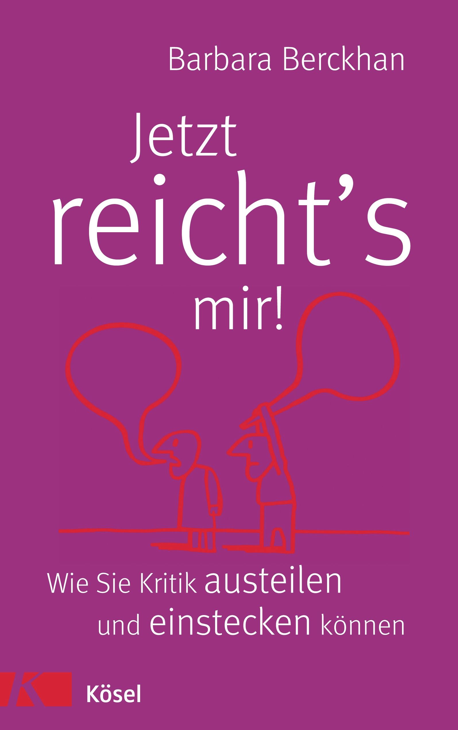 Jetzt reicht´s mir!