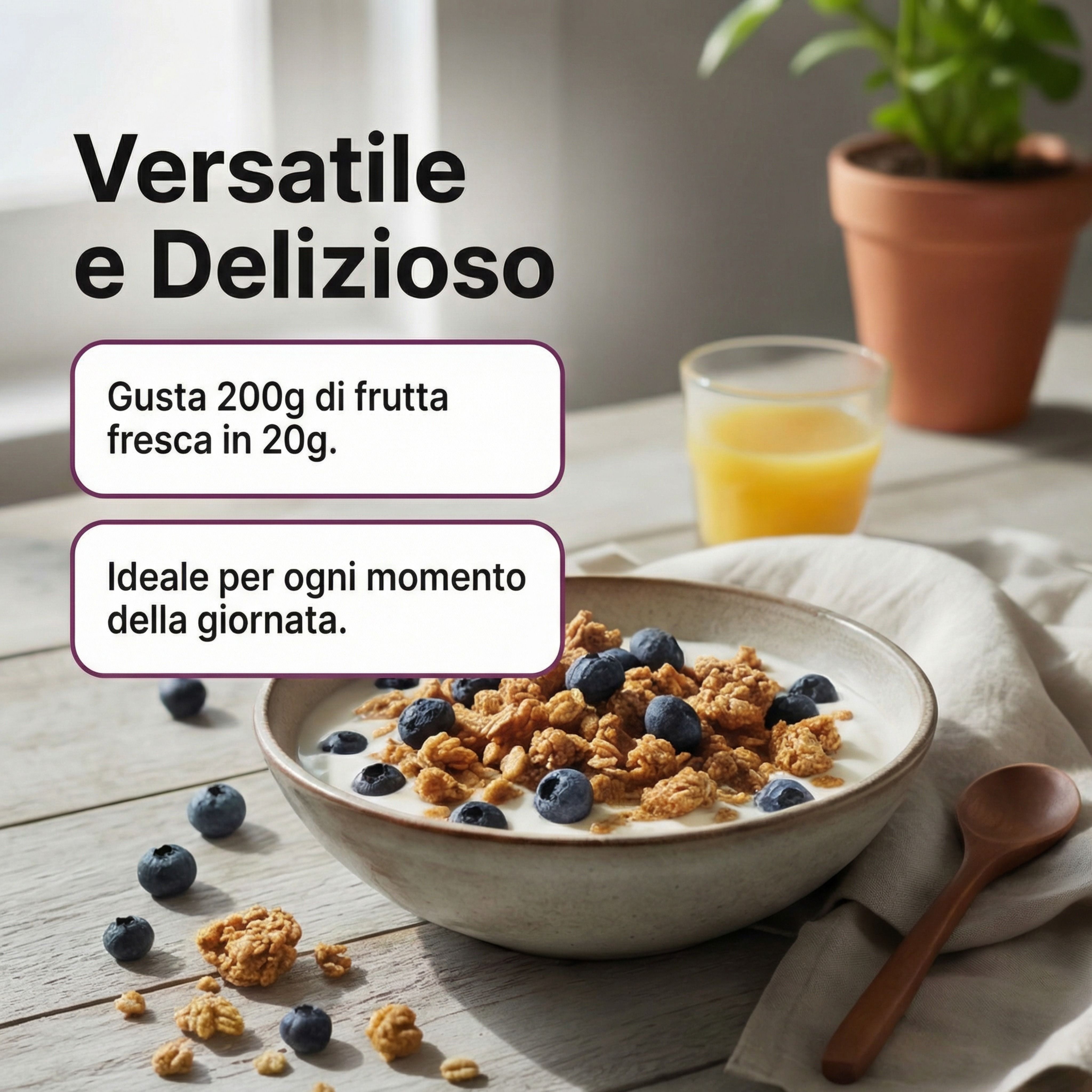 IoBoscoVivo Bio-Heidelbeeren gefriergetrocknet, ganz, glutenfrei, ohne Zuckerzusatz
